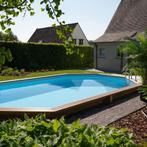 Houten zwembad: Oblong, Jardin & Terrasse, Enlèvement ou Envoi, Neuf