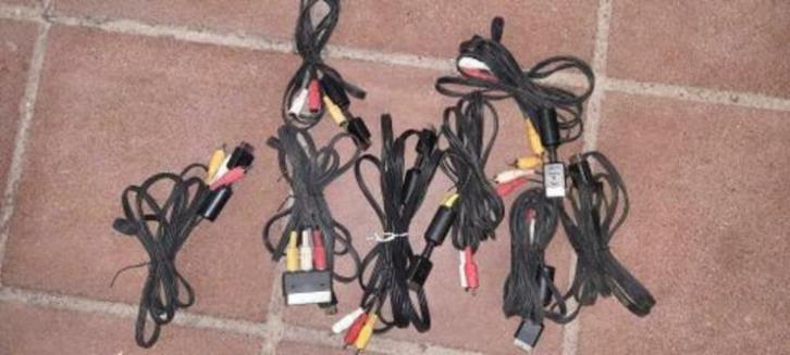 Playstation kabel voor 1 2 3 en one, Games en Spelcomputers, Spelcomputers | Sony Consoles | Accessoires, Zo goed als nieuw, PlayStation 1