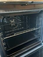 Elektrisch gasvuur/oven, Elektronische apparatuur, Fornuizen, Ophalen, 4 kookzones, Zo goed als nieuw, 85 tot 90 cm