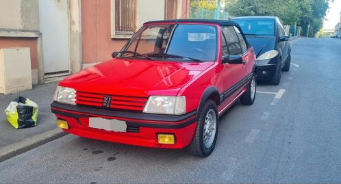 205 CTI, Auto's, Peugeot, Particulier, Benzine, Cabriolet, 2 deurs, Handgeschakeld, Rood, Ophalen