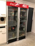 Coca Cola originele vitrine ijskasten, Elektronische apparatuur, Koelkasten en IJskasten, Ophalen, Gebruikt