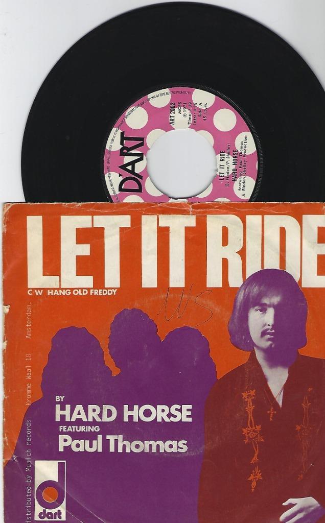 Hard Horse – Let It Ride, Cd's en Dvd's, Vinyl Singles, Gebruikt, Single, Rock en Metal, 7 inch, Ophalen of Verzenden