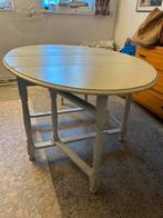 Gateleg houten tafel, Huis en Inrichting, Tafels | Statafels, Ophalen, Gebruikt