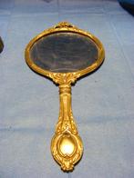 miroir à main+poêle à bougeons+cloche de table+mortier, Antiquités & Art, Antiquités | Bronze & Cuivre, Enlèvement ou Envoi, Cuivre