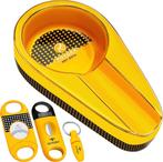 Cendrier à cigares Roygra avec coupe-cigares en céramique FR