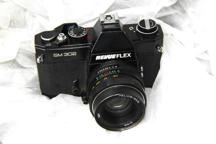 Revueflex SM 320 + HELIOS 44 M (58 mm f/2), Audio, Tv en Foto, Fotocamera's Analoog, Gebruikt, Spiegelreflex, Overige Merken, Ophalen of Verzenden