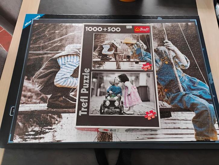 Puzzel puzzels 1000 stukjes, Hobby en Vrije tijd, Denksport en Puzzels, Gebruikt, Ophalen
