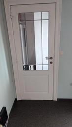 Binnen deur met glas, Ophalen, Zo goed als nieuw, Glas