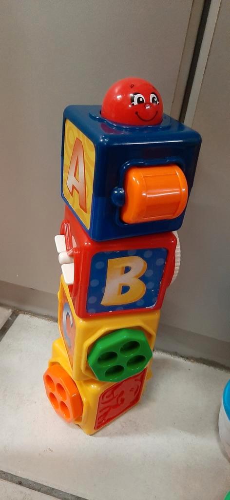 Stapelblokken, Kinderen en Baby's, Speelgoed | Babyspeelgoed, Zo goed als nieuw, Ophalen of Verzenden