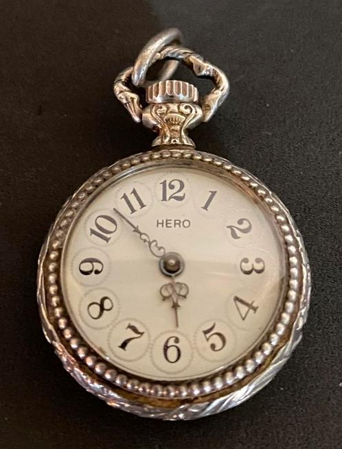 Ancienne petite montre gousset dame, en argent, Antiquités & Art, Antiquités | Argent & Or, Argent