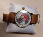 Sovjet-kwarts Raketa Aviator transpolair horloge, Overige merken, Overige materialen, Leer, Polshorloge