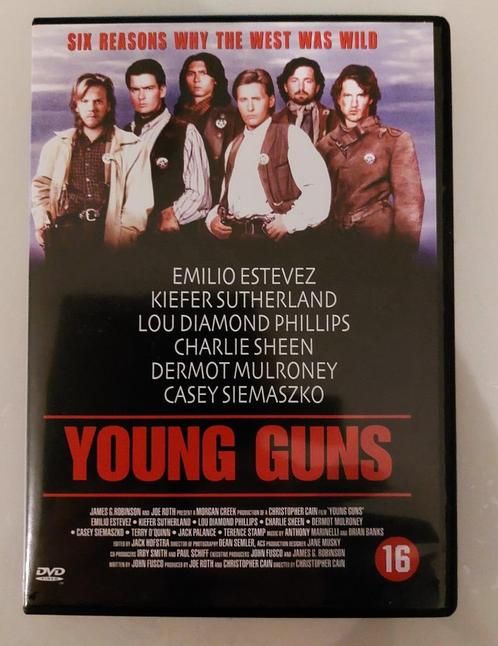 Young Guns AANRADER, Cd's en Dvd's, Dvd's | Klassiekers, Zo goed als nieuw, Actie en Avontuur, Ophalen of Verzenden
