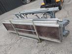 steiger 90m2 1075htva, Doe-het-zelf en Bouw, Ophalen, Gebruikt, Gevelsteiger, 5 meter of hoger