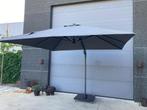 (61) Meerdere zweefparasols led verlichting en hoes gratis, Jardin & Terrasse, Parasols, Enlèvement, Neuf, Inclinable