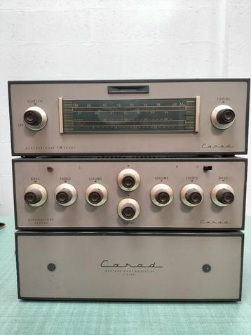 Amplificateur carad no Thorens Denon hifi, Autres marques, 60 à 120 watts, Enlèvement, Stéréo