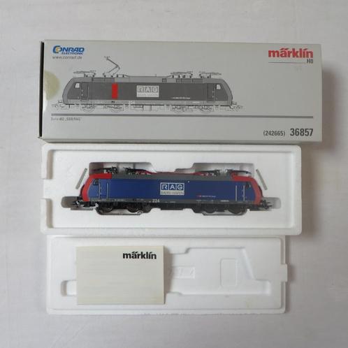 MARKLIN elektrische locomotief 36857, Hobby en Vrije tijd, Modeltreinen | H0, Zo goed als nieuw, Locomotief, Wisselstroom, Märklin