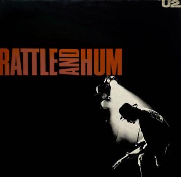 vinyl:  U2  - RATTLE AND HUM (dubbel Live LP) - als nieuw beschikbaar voor biedingen