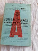 oude vergunning 1950, Verzamelen, Ophalen of Verzenden, Gebruikt