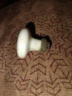 Antieke porseleinen ronde deurknop, voor kast of lade, Verzenden