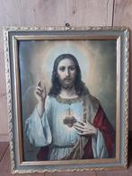 Oswald Voelkel holy sacret heart of Jesus portret, Antiek en Kunst, Kunst | Schilderijen | Klassiek, Ophalen