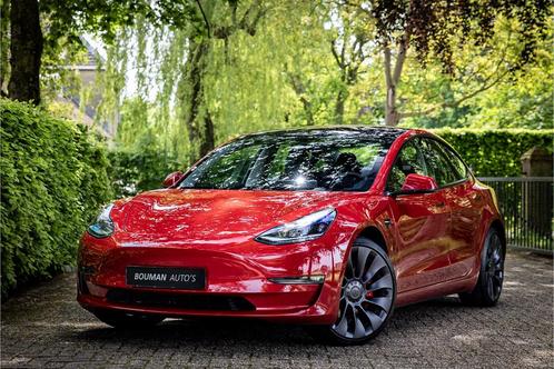 Tesla Model 3 Performance Gen 2 75 kWh 20" Autopilot, Auto's, Tesla, Bedrijf, Model 3, 4x4, ABS, Adaptive Cruise Control, Airbags
