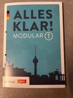 alles klar modular Leerwerkboek, ASO, Duits, Nieuw, Ophalen of Verzenden