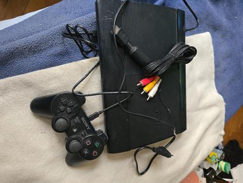 Playstation 3 met games, Games en Spelcomputers, Spelcomputers | Sony PlayStation 3, Gebruikt, Slim, Met 1 controller, Met games