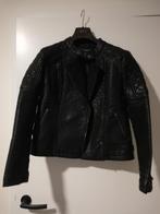 Degelijk gevoerd lederlook dames jasje zwart, Vêtements | Femmes, Vestes & Costumes, Enlèvement, Comme neuf, Noir, Manteau