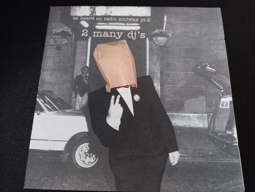 2 Many DJ's ‎– As Heard On Radio Soulwax Pt. 2, CD & DVD, CD | Dance & House, Comme neuf, Autres genres, Enlèvement ou Envoi