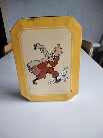 Boîte à biscuits collection TINTIN - Hergé-Moulinsart 2002 disponible aux enchères