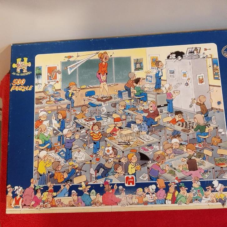 Puzzels Van Haasteren - 500 stukjes, Hobby en Vrije tijd, Denksport en Puzzels, Zo goed als nieuw, Legpuzzel, 500 t/m 1500 stukjes
