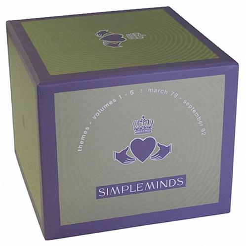 25 CdSingle Box Simple Minds Themes Volumes 1 2 3 4 5 NIEUW, CD & DVD, CD | Pop, Neuf, dans son emballage, 2000 à nos jours, Coffret