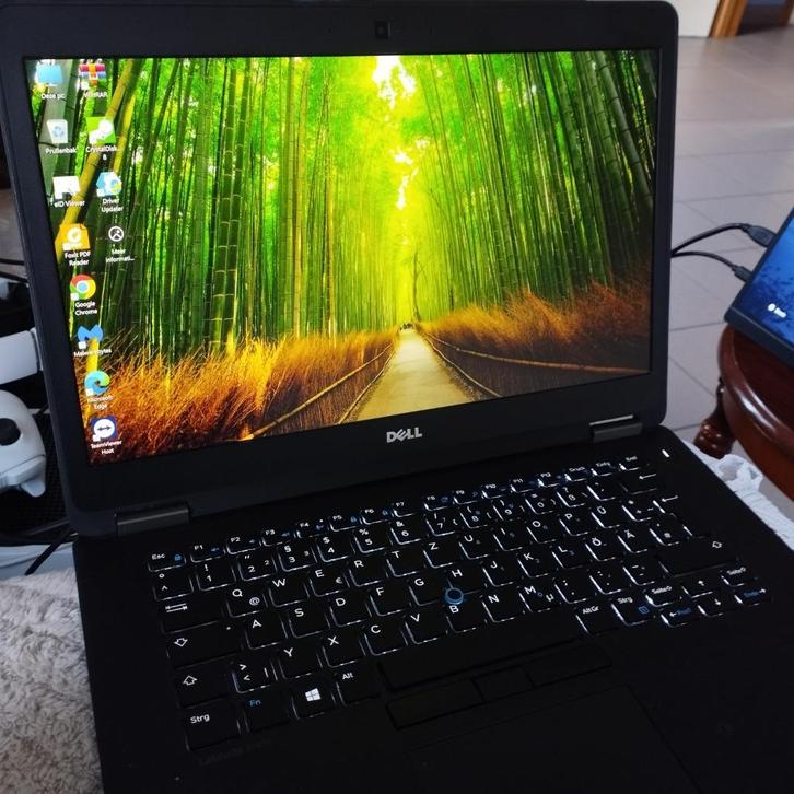 Dell Latitude E7470 | i7-6600u | 8GB | 256GB | Win 11 Pro, Informatique & Logiciels, Ordinateurs portables Windows, Utilisé, 14 pouces