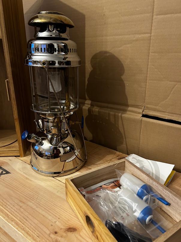 Lampe à pétrole Petromax HK500, Maison & Meubles, Lampes | Autre, Comme neuf, Enlèvement