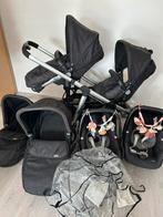 Tweeling buggy 3 in 1, Kinderen en Baby's, Kinderwagens en Combinaties, Ophalen, Gebruikt