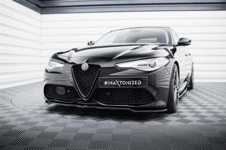 Maxton Design Alfa Romeo Giulia Veloce Q4 Spoiler Splitter, Auto diversen, Tuning en Styling, Verzenden