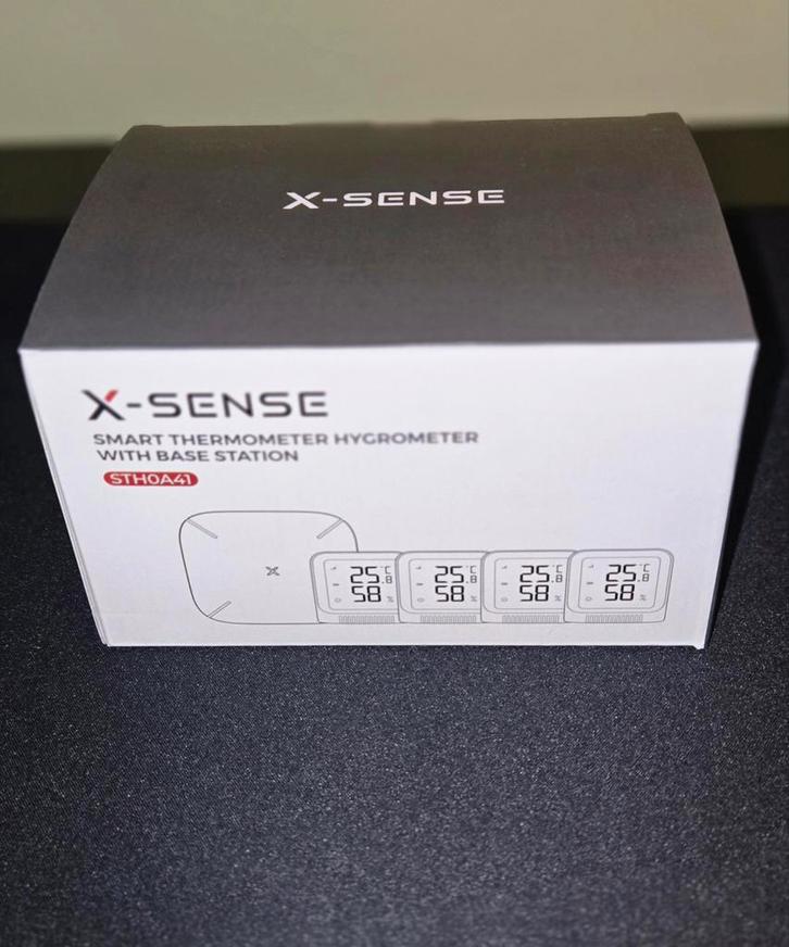 Thermomètre hygromètre X‑Sense Wi‑Fi intérieur, TV, Hi-fi & Vidéo, Caméras de surveillance, Neuf, Caméra d'intérieur, Enlèvement ou Envoi