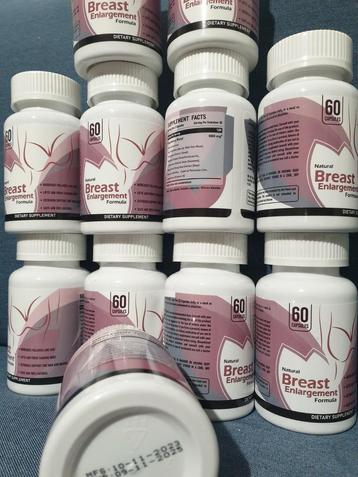 Natuurlijke borstvergrotingscapsules - 60 BBL-pillen