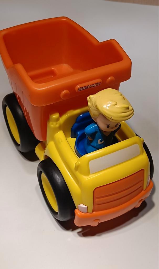 Fisher price Little People kiepwagen, Kinderen en Baby's, Speelgoed | Fisher-Price, Zo goed als nieuw, Met geluid, Ophalen of Verzenden