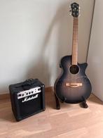 Guitar and amplifier, Muziek en Instrumenten, Snaarinstrumenten | Gitaren | Akoestisch, Ophalen of Verzenden, Zo goed als nieuw
