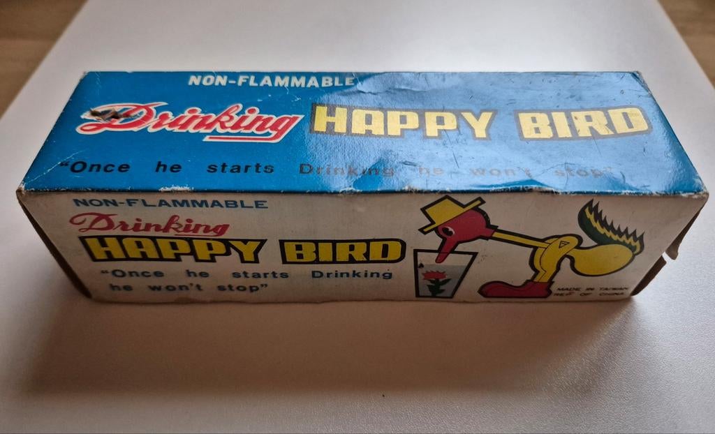 Vintage 70's Drinking Happy Bird, Ophalen of Verzenden, Overige typen