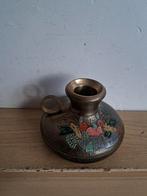 Bougeoir en laiton cloisonné, bougeoir, petit
chandelier, ca, Enlèvement ou Envoi