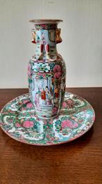 Chinese vaas + schaal, Antiek en Kunst, Ophalen