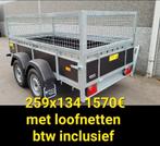 Aanhangwagens grote voorraad, Auto diversen, Ophalen, Nieuw