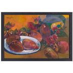 Nature morte aux mangues - Toile Paul Gauguin + cadre de cui, Envoi, Création originale, 50 à 75 cm, 50 à 75 cm