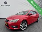 Seat Leon 1.4 TSI FR Business Sport Stoelverwarming Full LED, Euro 5, Gebruikt, Zwart, 4 cilinders