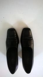 zwarte lederen Italiaanse schoenen maat 39, Kleding | Dames, Ophalen of Verzenden, Zwart