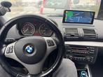 Bmw 120i benzine, Auto's, Parkeersensor, Zwart, Leder en Stof, Zwart