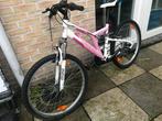 Kinderfiets / Mountainbike – Optim’Alp 24 inch – roze/wit, Fietsen en Brommers, Ophalen, Zo goed als nieuw