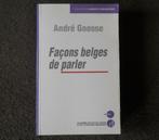 Façons belge de parler (André Goose), Boeken, Ophalen of Verzenden